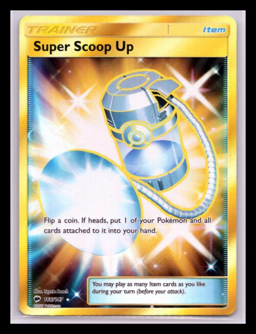 Burning Shadows #166/147 Super Scoop Up (Secret)