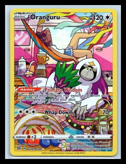 Brilliant Stars Trainer Gallery #TG12/TG30 Oranguru
