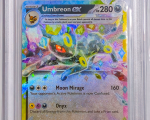 Umbreon EX 93/187 Prismatic Evolutions Holo ENG Graded Beckett 9.5 Gem Mint